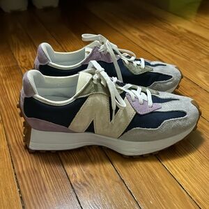 New Balance 327 Natural Indigo Raw Amethyst (Women's 9)